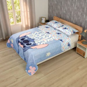 Tendido para cama disney infantil-Stich