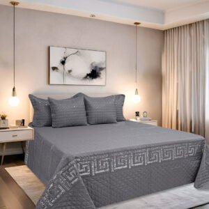 Tendido de  cama Roma -Gris